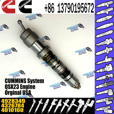 Diesel Engine fuel injector 4326784 4928349 4010160 4087891 4010158 for for Cummins QSK60 truck excavator tractor
