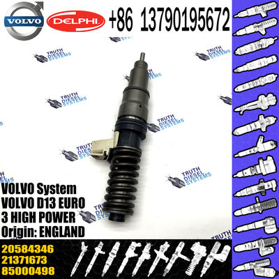 D13 Engine 4 pins Diesel Fuel Injector BEBE4D08002 For VOL Truck 20584346 85000498