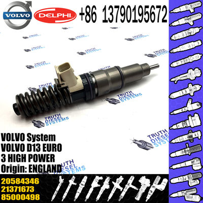D13 Engine 4 pins Diesel Fuel Injector BEBE4D08002 For VOL Truck 20584346 85000498