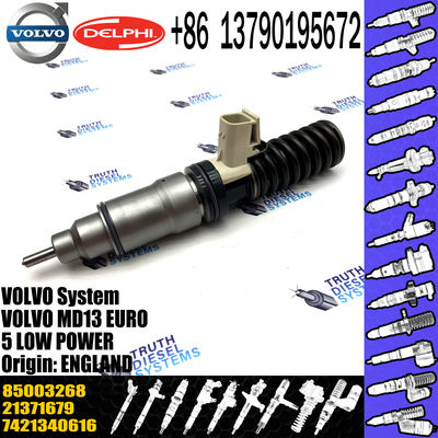 Diesel Fuel Injector 21371679 7421340616 21340616 85003268 BEBE4D25001 For VOL MD13 EURO 5 LOW POWER