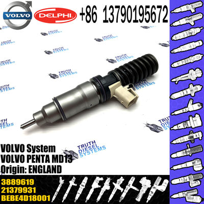original Diesel Fuel Injector 3801368 BEBE4D27001 BEBE4D18001 21379931 3889619 E3.18 for VOL PENTA MD13