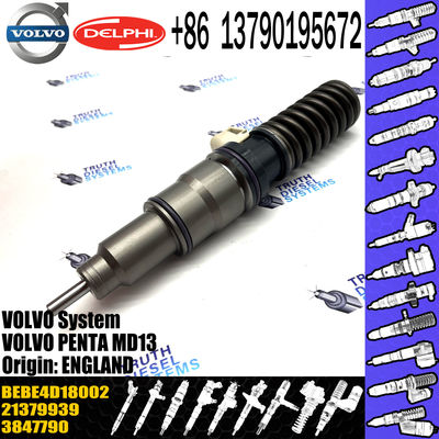 High Quality Diesel Fuel Injector 3801369 3847790 BEBE4D18002 For VOL PENTA MD13