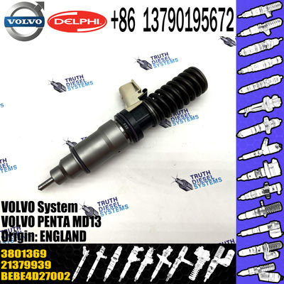 Common Rail Fuel Injector VOL Excavators Penta MD13 Diesel Fuel Injector 3801369
