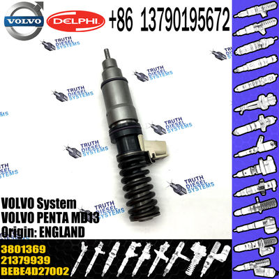 Common Rail Fuel Injector VOL Excavators Penta MD13 Diesel Fuel Injector 3801369