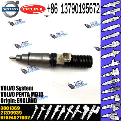 Common Rail Fuel Injector VOL Excavators Penta MD13 Diesel Fuel Injector 3801369