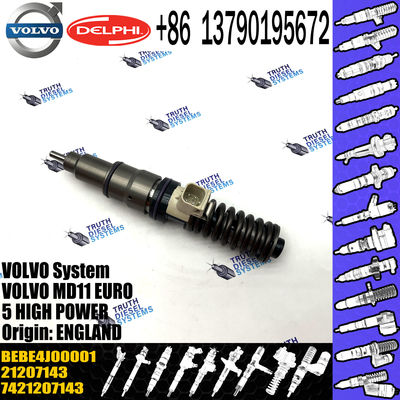 diesel fuel injector 21569191 21207143 7421207143 21582103 for VOL TRUCKS D11C common rail injector 21569191