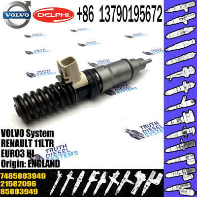 original Diesel Fuel Injector 20555521 7421028880 7421644598 7485003042 7485003949 for VOL  11LTR EURO3 HI