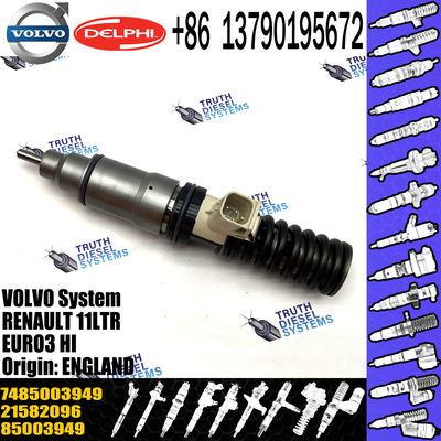 original Diesel Fuel Injector 20555521 7421028880 7421644598 7485003042 7485003949 for VOL  11LTR EURO3 HI