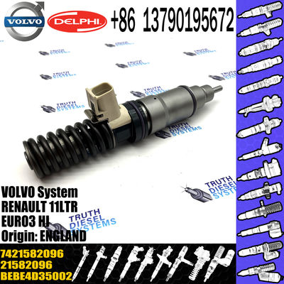 Diesel engine fuel injector 21582096 BEBE4D35002 for VOL MD11 D11a injector 7421582096