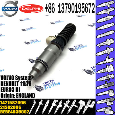 Diesel engine fuel injector 21582096 BEBE4D35002 for VOL MD11 D11a injector 7421582096