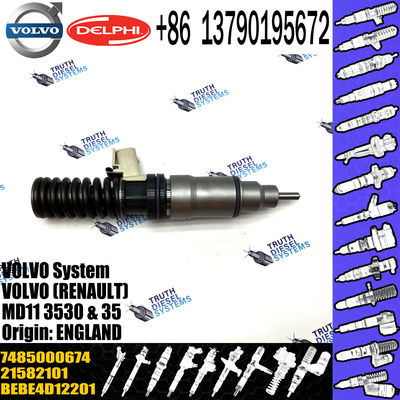 High Quality Diesel Fuel Injector 21582101 7485000674 BEBE4D12201 For VOL () MD11 3530 & 35