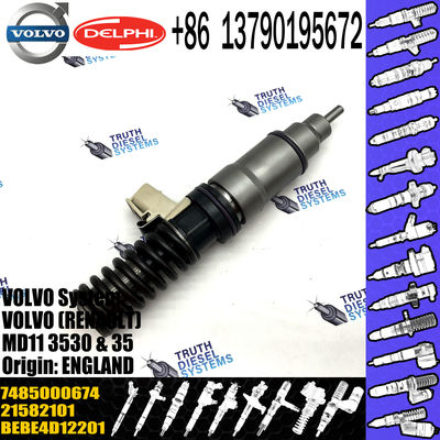 High Quality Diesel Fuel Injector 21582101 7485000674 BEBE4D12201 For VOL () MD11 3530 & 35