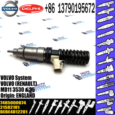 High Quality Diesel Fuel Injector 21582101 7485000674 BEBE4D12201 For VOL () MD11 3530 & 35