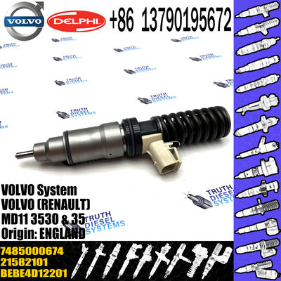 High Quality Diesel Fuel Injector 21582101 7485000674 BEBE4D12201 For VOL () MD11 3530 & 35