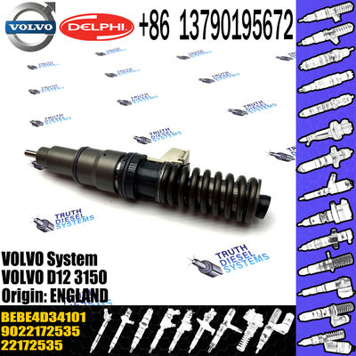 original Diesel Fuel Injector 22172535 BEBE4D34101 9022172535 E3.18 for VOL D12 3150