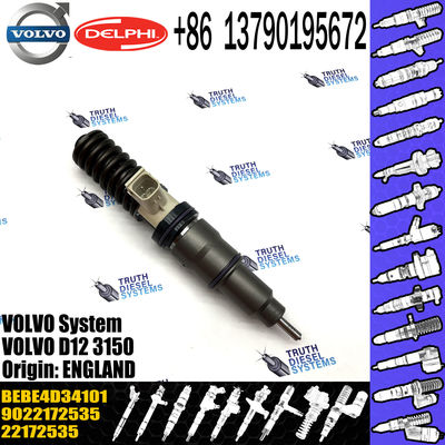 original Diesel Fuel Injector 22172535 BEBE4D34101 9022172535 E3.18 for VOL D12 3150