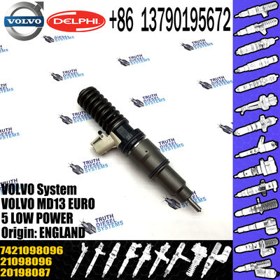 original Diesel Fuel Injector 21098096 7421098096 7421340616 20198087 85003268 E3.18 for VOL MD13 EURO 5 LOW POWER