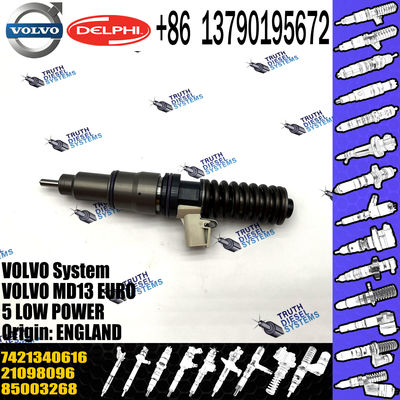 High Quality Diesel Fuel Injector 21098096 7421340616 21340616 85003268 BEBE4D25001 For VOL MD13 EURO 5 LOW POWER