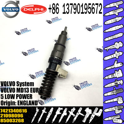 High Quality Diesel Fuel Injector 21098096 7421340616 21340616 85003268 BEBE4D25001 For VOL MD13 EURO 5 LOW POWER