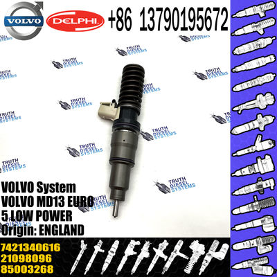 High Quality Diesel Fuel Injector 21098096 7421340616 21340616 85003268 BEBE4D25001 For VOL MD13 EURO 5 LOW POWER