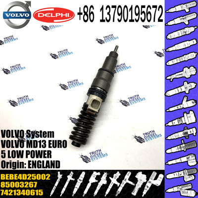 original Diesel Fuel Injector 21371676 BEBE4D25002 BEBE4D25102 21340615 85003267 21340615 E3.18 for VOL MD13 EURO 5