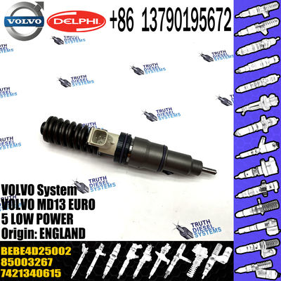 original Diesel Fuel Injector 21371676 BEBE4D25002 BEBE4D25102 21340615 85003267 21340615 E3.18 for VOL MD13 EURO 5