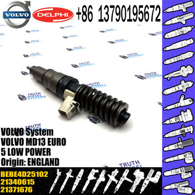 High Quality Diesel Fuel Injector 21371676 21340615 BEBE4D25102 For VOL MD13 EURO 5 MED POWER