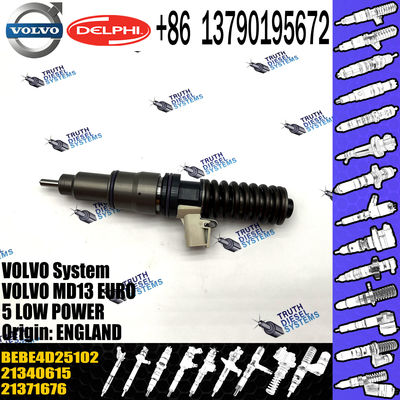 High Quality Diesel Fuel Injector 21371676 21340615 BEBE4D25102 For VOL MD13 EURO 5 MED POWER