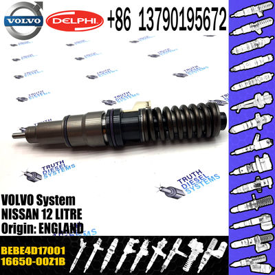 Direct Sale Diesel Fuel Injector 16650-00Z1B BEBE4D17001 For NISSAN 12 LITRE