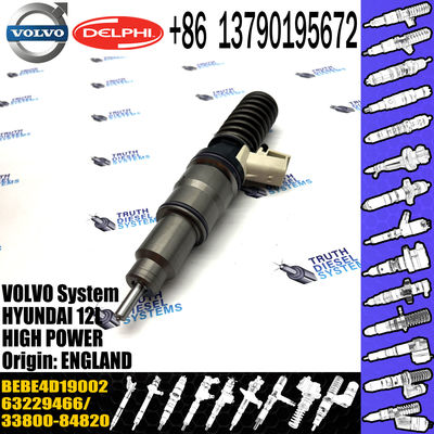 Diesel Injector 33800 84820, 33800-84820, 3380084820, 21306407 BEBE4D19002 for Hyundai D6CC engine
