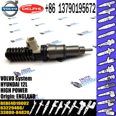 Diesel Injector 33800 84820, 33800-84820, 3380084820, 21306407 BEBE4D19002 for Hyundai D6CC engine