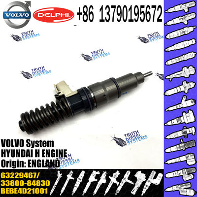 Diesel Injector 33800 84820, 33800-84820, 3380084820, 21306407 BEBE4D19002 for Hyundai D6CC engine
