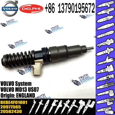 BEBE4F04001 Diesel fuel injector 20977565; MD13 E3.3 injector nozzle BEBE4F01101, BEBE4F01102 Common rail injector