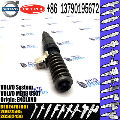 BEBE4F04001 Diesel fuel injector 20977565; MD13 E3.3 injector nozzle BEBE4F01101, BEBE4F01102 Common rail injector