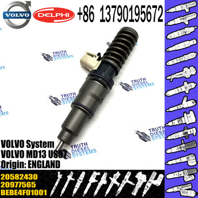 BEBE4F04001 Diesel fuel injector 20977565; MD13 E3.3 injector nozzle BEBE4F01101, BEBE4F01102 Common rail injector