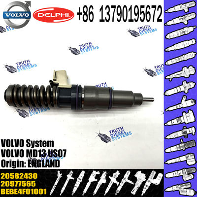 BEBE4F04001 Diesel fuel injector 20977565; MD13 E3.3 injector nozzle BEBE4F01101, BEBE4F01102 Common rail injector