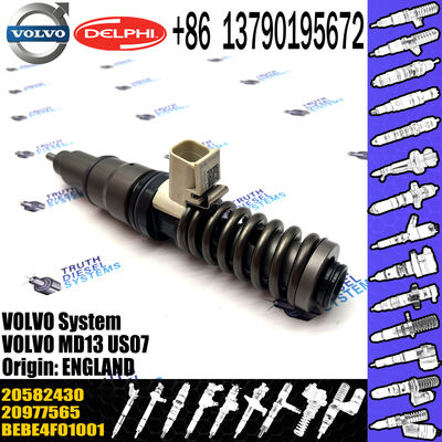 BEBE4F04001 Diesel fuel injector 20977565; MD13 E3.3 injector nozzle BEBE4F01101, BEBE4F01102 Common rail injector