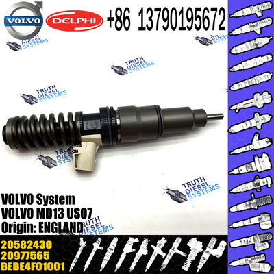 BEBE4F04001 Diesel fuel injector 20977565; MD13 E3.3 injector nozzle BEBE4F01101, BEBE4F01102 Common rail injector