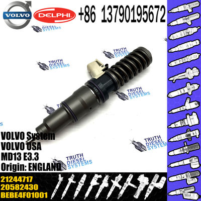 Direct Sale Diesel Fuel Injector 21244717 21106375 BEBE4F04001 For VOL MD13 USO7