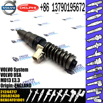 Direct Sale Diesel Fuel Injector 21244717 21106375 BEBE4F04001 For VOL MD13 USO7