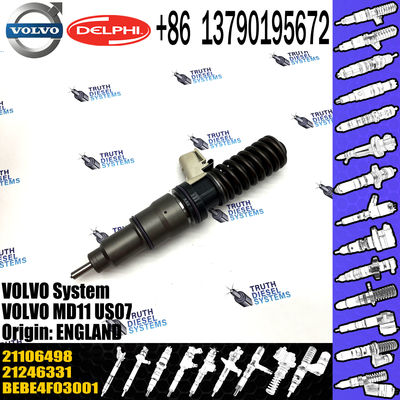 Common Rail Diesel Fuel Injector 21246331 BEBE4F03001 21106498 for Engine Parts
