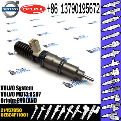 Diesel inyector Common Rail Fuel Injector nozzle Bebe4f11001 21457950 For VOL E3.3 Engine  TRUCK MP7