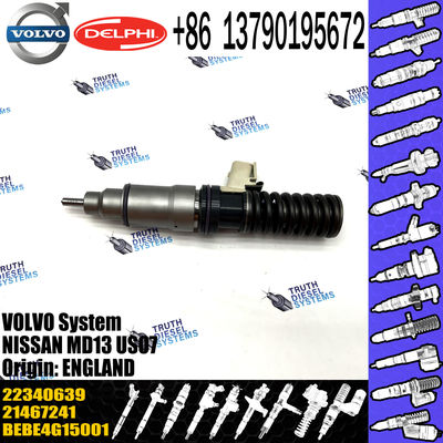 MD13 Diesel Engine Parts Fuel Injector Assy BEBE4G15001 VOE21467241 21467241 22340639