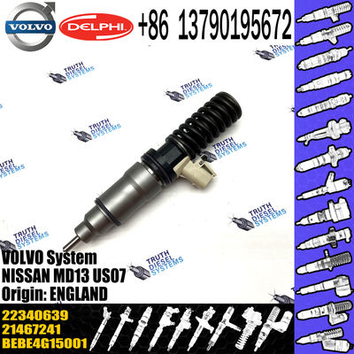 MD13 Diesel Engine Parts Fuel Injector Assy BEBE4G15001 VOE21467241 21467241 22340639