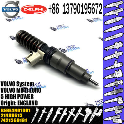 New Diesel Fuel Injector 21569191 for VOL injector Del-phi 20972225 BEBE4D16001 BEBE4N01001 for D11 21506699 21569191