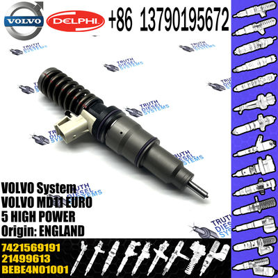 BEBE4N01001 Diesel Fuel Injector 7421569191 21569191 for VOL TRUCKS FH12 FH13 Engine