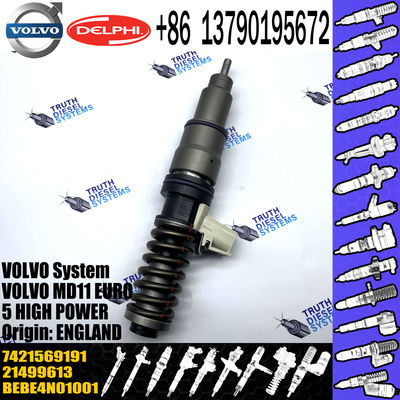 BEBE4N01001 Diesel Fuel Injector 7421569191 21569191 for VOL TRUCKS FH12 FH13 Engine