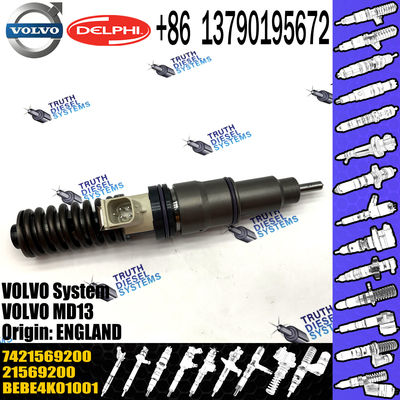 D13 Diesel Engine Fuel Injector BEBE4K01001 For VOL Truck 21569200 RVI 7421569200