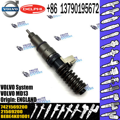 D13 Diesel Engine Fuel Injector BEBE4K01001 For VOL Truck 21569200 RVI 7421569200