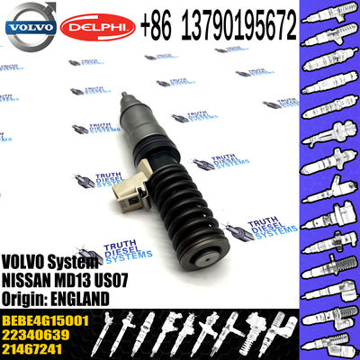 21467241 Common Rail Diesel Engine Parts Electronic Unit Fuel Injector Assembly BEBE4G15001